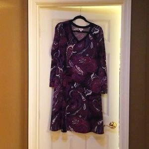 Purple, Lularoe Emily, Medium